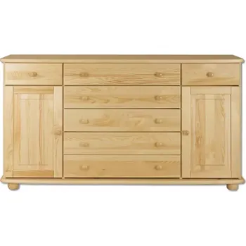 Kancelářská sestava Komoda z Borovice KD150 surové