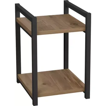 Obývací stěna Konferenční Stolek FD-2LMPS-001 natural/černý