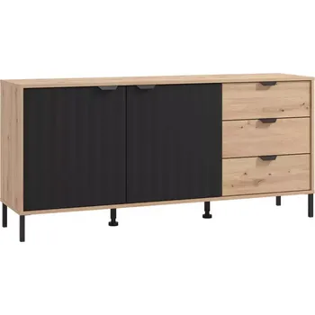 Obývací stěna Tv stolek Vandea artisan/černá 11013563