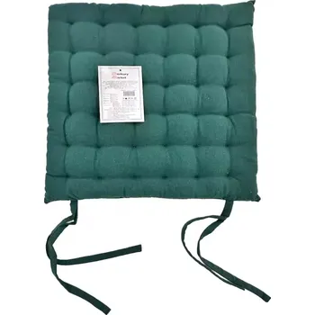 Podsedák Podsedák na židli SSE-JBT-1008 40x40 cm lahvově zelený