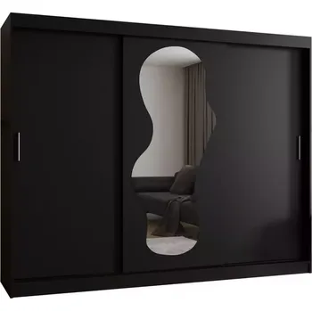 Předsíňová stěna Skříň Ultra 250 černá