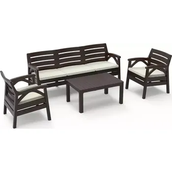 Zahradní sestava Zahradní&nbsp;sestava Santana 5 hnědá