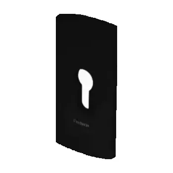 Dveřní kování Štít R58 PZ černá