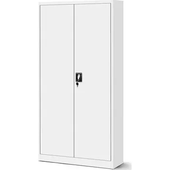 Kancelářská sestava Skříň Jan H kov bílá