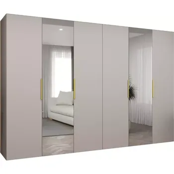 Předsíňová stěna Skříň Marbella II 300 kašmír/zlatá