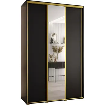 Předsíňová stěna Skříň 45 Canaris 3 160 černá/gold