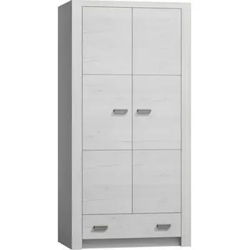 Předsíňová stěna Skříň Indianapolis 96 cm Kraft Bila