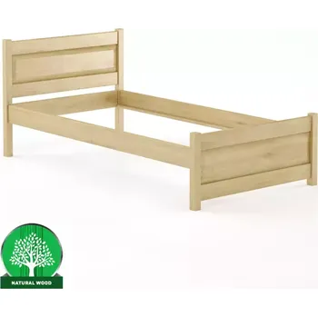 Ložnicová sestava Postel Buk Lk120–100x200 přírodní