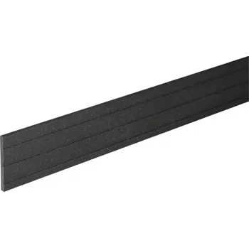 Krycí Lišta Bergdeck Černá