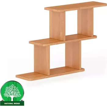 Obývací stěna Polička borovice PK105-90x58x20 olše