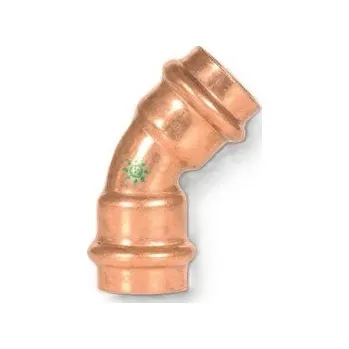 Fitinka CU solární koleno 45° 9041-22- lisovací F/F