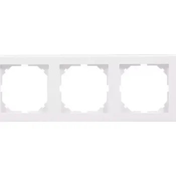 vypínač Rámček 3-násobný bily Imperia