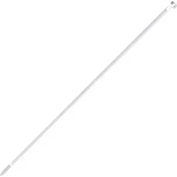 Organizace kabelů Vázací pásky 3.6 x 200 mm bílé, nylon, 100 ks.