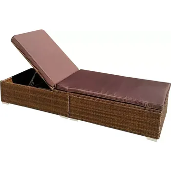 Zahradní lehátko Zahradní lehátko New York hnědé