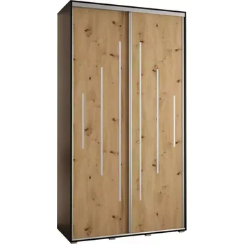 Předsíňová stěna Skříň 45 Canaris 12 130 černá/artisan/silver