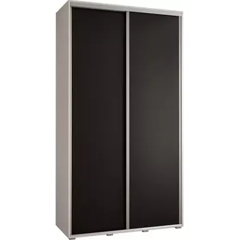 Předsíňová stěna Skříň 45 Canaris 1 140 bílá/černá/silver