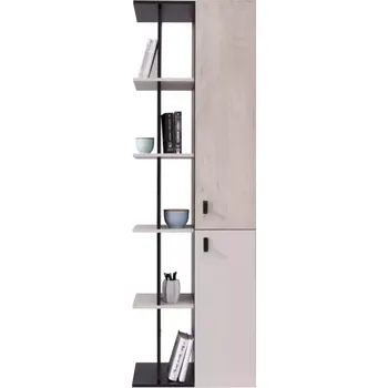 Dětský pokoj Regál Planet 60cm L/P Čierna/Dub/Béžová