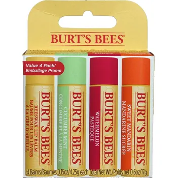 Péče o rty Dárková sada ovocných balzámů na rty Freshly Picked Lip Balm 4ks Burt's Bees