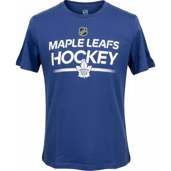 Chlapecké tričko Outerstuff Dětské tričko Toronto Maple Leafs NHL Apro Wordmark Ss Ctn Tee Velikost: Dětské M (10 - 12 let)