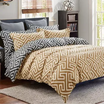 Povlečení Povlečení z bavlněného saténu ALBS-M0004B 140x200