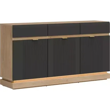 Kancelářská sestava Komoda Milton ML03 dub crem torro antracit