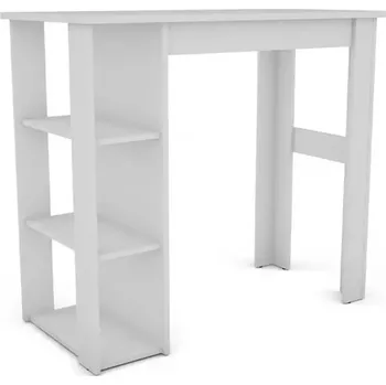 Jídelní stůl Barový stůl Vistig 120x58x108cm bílý 654773