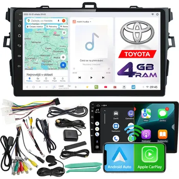 Auto Hi-Fi Autorádio NCS D9 Toyota Corolla X E15 2007-2014 Android Navigace 4GB LTE