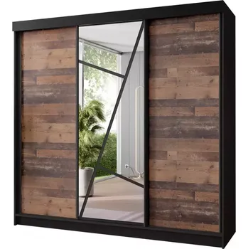 Kancelářská sestava Skříň Vena 250 černá + old style