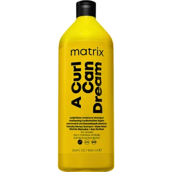 Šampon Matrix Total Results A Curl Can Dream Weightless Moisture Shampoo šampon pro definici vln a ochranu proti krepatěním 1 l, prasklá láhev