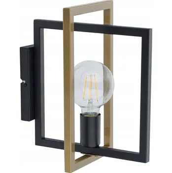 Nástěnné svítidlo Nástěnná lampa Sigma černá, žlutá E27 60 W