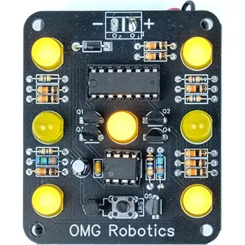 Elektronická stavebnice OMG Robotics OMG Robotics: Stavebnice na pájení Hrací Kostka