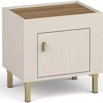 Ložnicová sestava Noční Stolek Mossa M11 dub whisky/cashmere