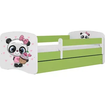 Ložnicová sestava Dětská postel Babydreams zelená 80x180 Panda