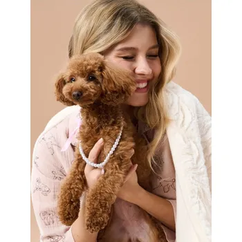 Obojek pro psa Sinsay - Ozdobný obojek pro mazlíčka s nastavitelnou velikostí - pastelová růžová - 809IA-03X - 809IA-03X-ONE