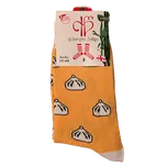 Ponožky gruzínské chinkali žluté (35-40)