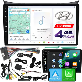 Autorádio Autorádio NCS D9 Hyundai i30 II 2012-2017 Android Navigace 4GB LTE