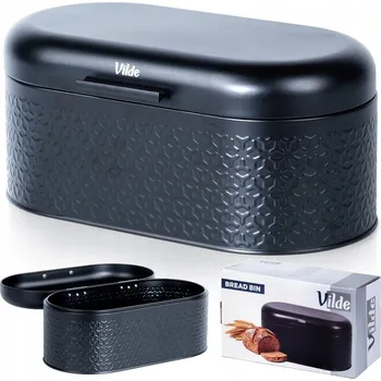 chlebník Jednodílný chlebník Vilde, černý kov