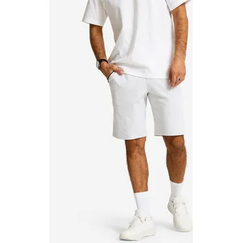 Pánské kraťasy DOMYOS Pánské sportovní kraťasy se zipem XL ŠEDÁ