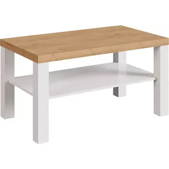 Obývací stěna Konferenční stolek Olaf XII bílá/craft