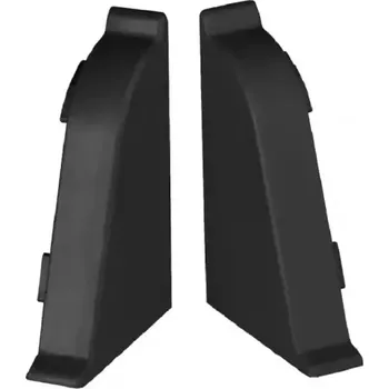 Kuchyňská pracovní deska Koncovka pravá pro lištu k pracovní desce BL44 kámen černý 116