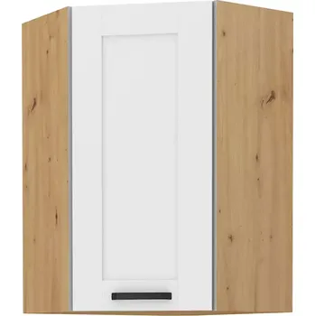 Kuchyňská Skříňka LUNA BÍLÝ/ARTISAN 60X60 GN-90 1F (45°)