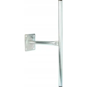 IP kamera DRŽÁK ANTÉNNÍHO STOŽÁRU PRO SÍŤOVOU ANTÉNU T 57cm POZINKOVANÝ, PEVNÁ OCEL
