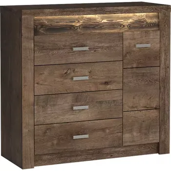 Komoda Komoda 1D4S Indianapolis jasan tmavý