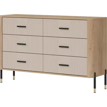 Ložnicová sestava Komoda Dante DT04 dub cremona/kašmír