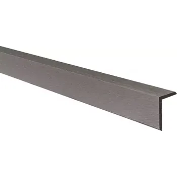 Terasové prkno Rohová lišta Mercado Premium Šedá 50x30x2200 mm