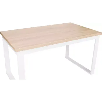 Jídelní set Stůl Iris ST-29 250x100+2x50 sonoma/bílá