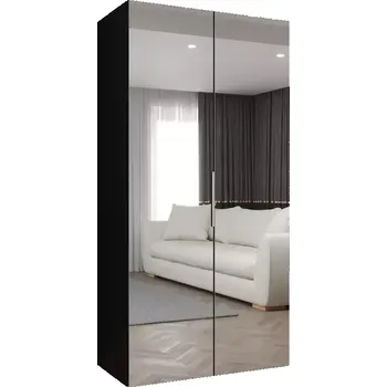 Předsíňová stěna Skříň Marbella III 100 černá/stříbrná