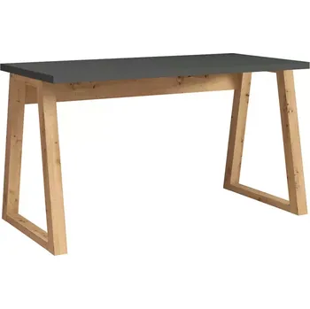 Kancelářská sestava Psací Stůl Iga Grafit / Dub Artisan