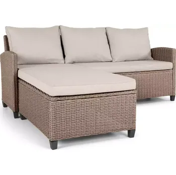 Zahradní sestava Zahradní rohová souprava Bartosz natural