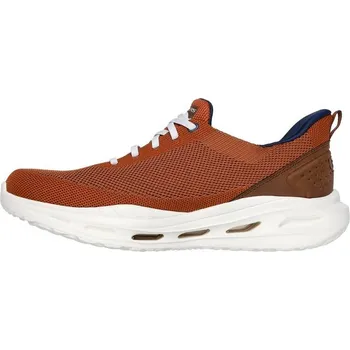 Pánská móda SKECHERS Tenisky Skechers Model Arch Fit Orvan Barva Hnědý KAŠTANOVÁ|ČERVENÁ